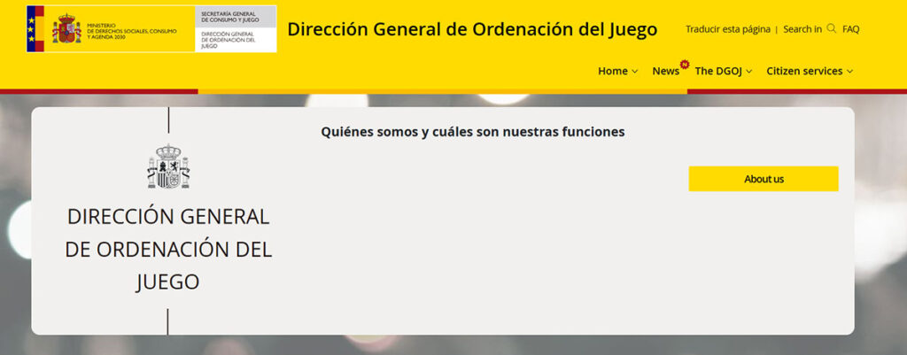 Dirección General de Ordenación del Juego (DGOJ)