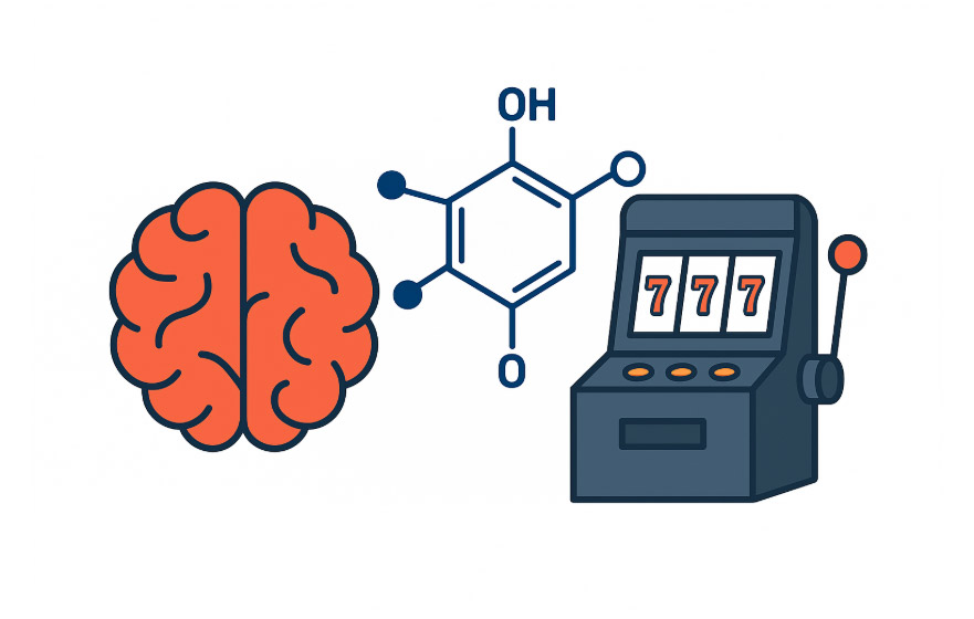 La dopamina que provoca la adicción al juego